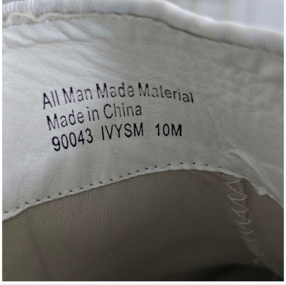 Boston Design Studio Off White Leather Ankle  Booties for Women Size 10 - Picture 8 of 16